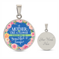 Mother Like A Flower Circle Luxury Necklace