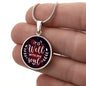 With My Soul Circle Luxury Necklace
