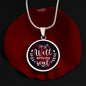 With My Soul Circle Luxury Necklace