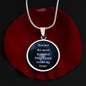 You Are The Most Beautiful Thing Circle Luxury Necklace