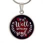 With My Soul Circle Luxury Necklace
