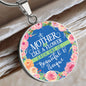 Mother Like A Flower Circle Luxury Necklace