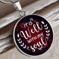 With My Soul Circle Luxury Necklace