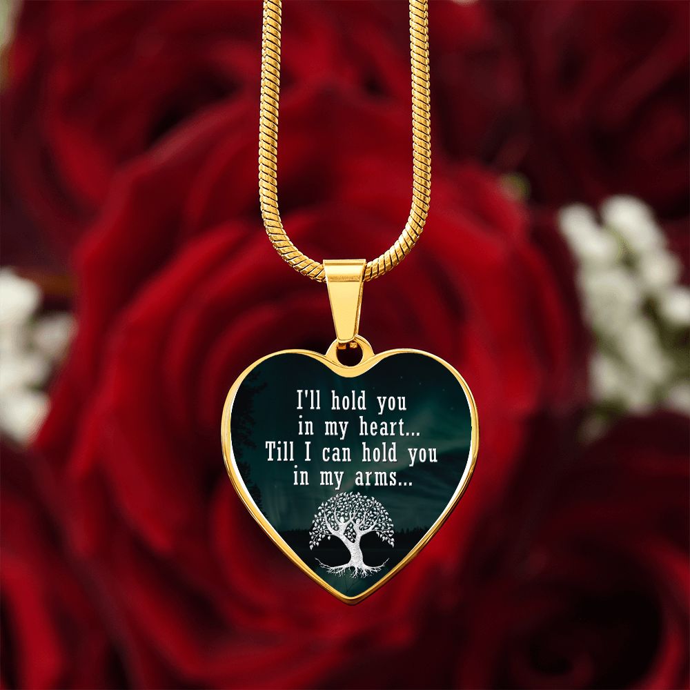I Will Hold you Heart Luxury Necklace