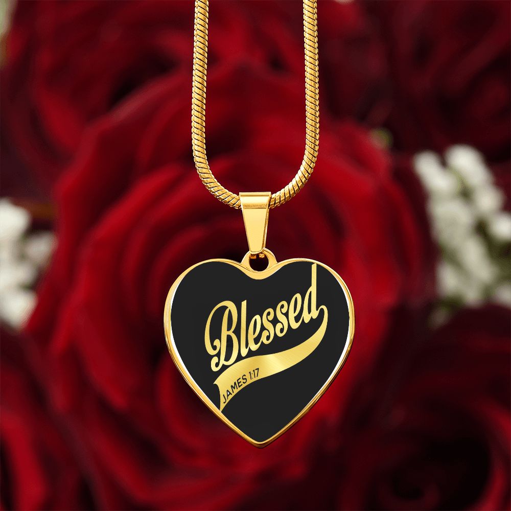 Blessed Charm Heart Luxury Necklace
