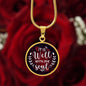 With My Soul Circle Luxury Necklace
