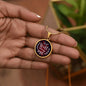 With My Soul Circle Luxury Necklace