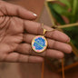 Mother Like A Flower Circle Luxury Necklace