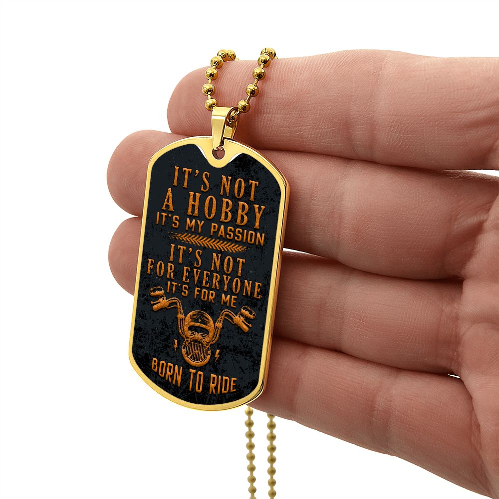 It's not a hobby Graphical Military Chain