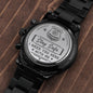 Engraved Watch Stay Safe Policeman