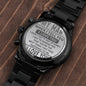 Engraved Watch My Man I Love You 2