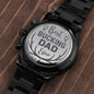 Engraved Watch Best Bucking Dad Ever