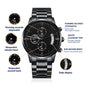 Engraved Watch My Man I Love You 2