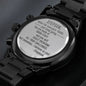 Engraved Watch Stepmom for Stepson