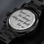 Engraved Watch Thank You