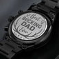 Engraved Watch Best Bucking Dad Ever
