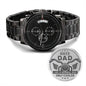 Engraved Watch Biker Dad
