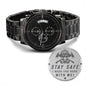 Engraved Watch Stay Safe Fireman