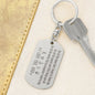 For all the times that - Dad Engraved Keychain