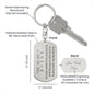 For all the times that - Dad Engraved Keychain