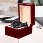 Engraved Watch Stay Safe Fireman