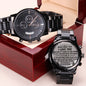 Engraved Watch To My Husband I Love You