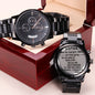 Engraved Watch Stepmom for Stepson