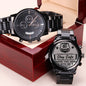 Engraved Watch Stay Safe Policeman