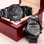 Engraved Watch Stay Safe Fireman