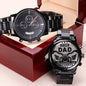 Engraved Watch Biker Dad