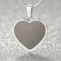 Engraved Heart Necklace