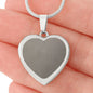 Engraved Heart Necklace