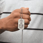 Ride or Die Engraved Dog Tag Necklace