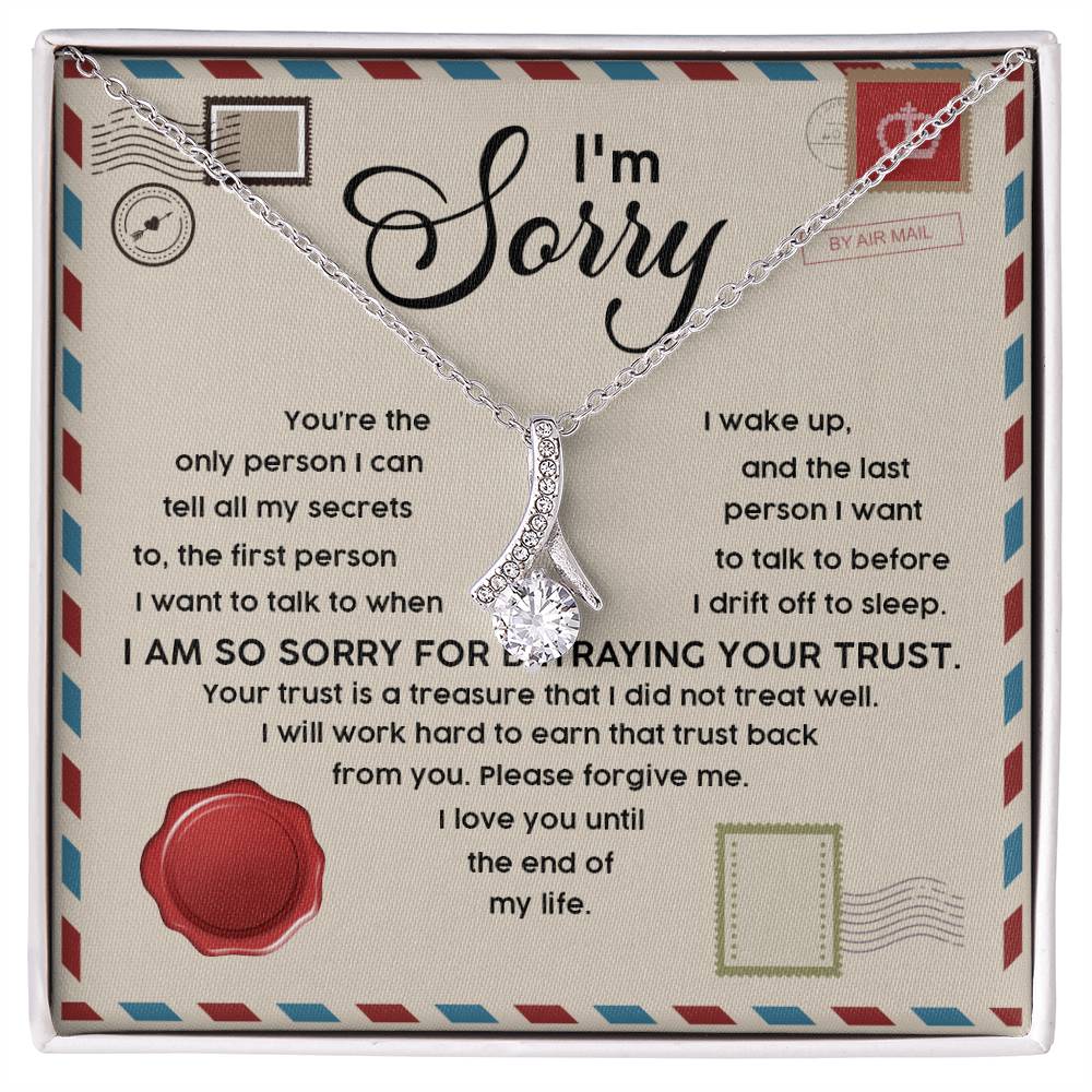 Sorry The Only Alluring Beauty Necklace