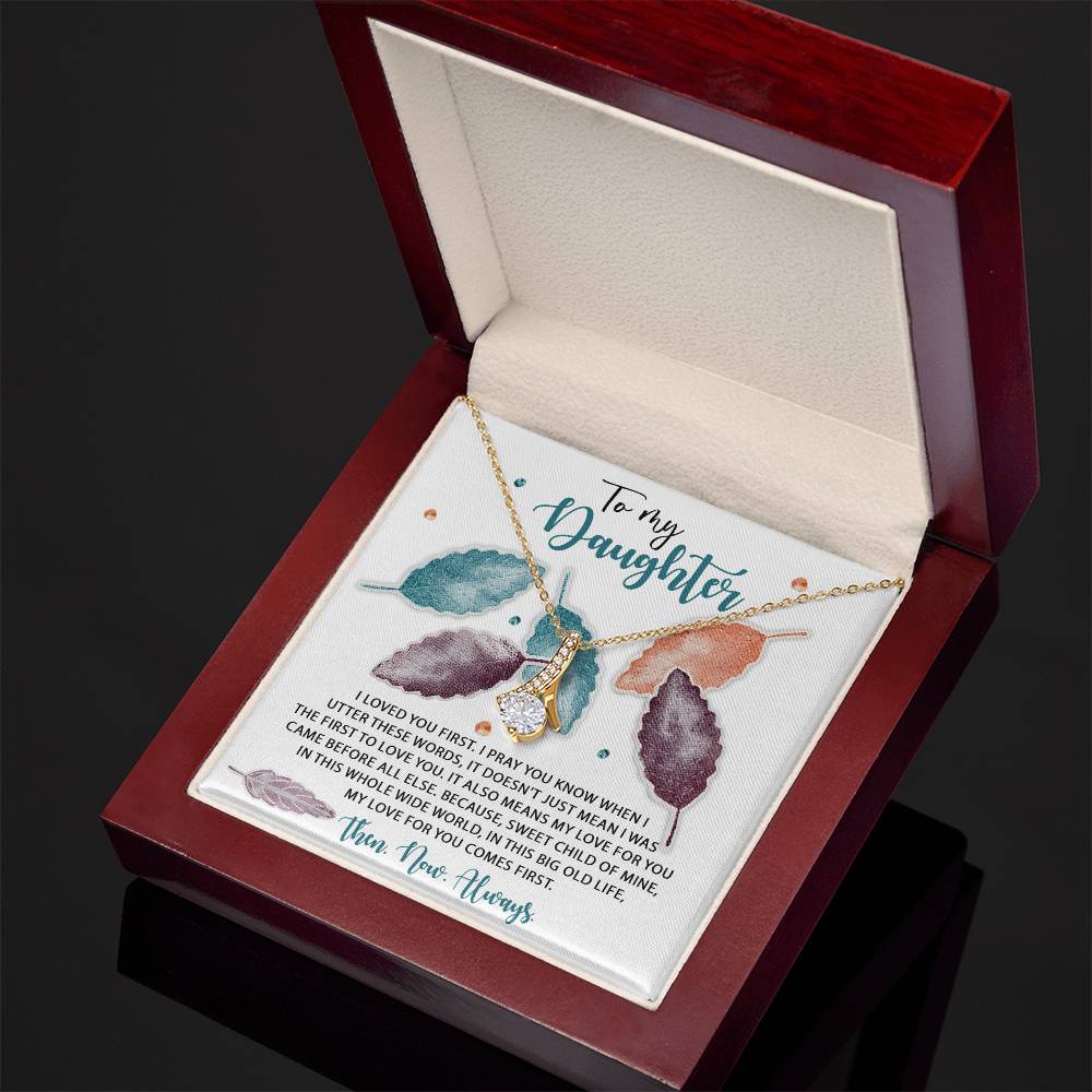 Daughter Pray You Know Alluring Beauty Necklace