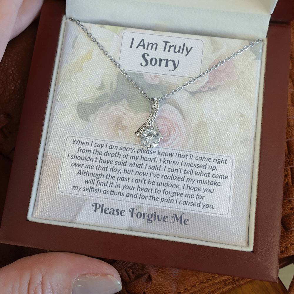 Sorry What I Said Alluring Beauty Necklace
