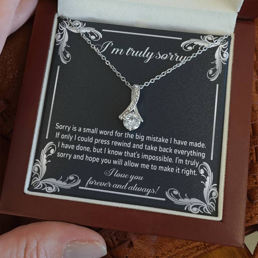 Sorry Make It Right 2 Alluring Beauty Necklace