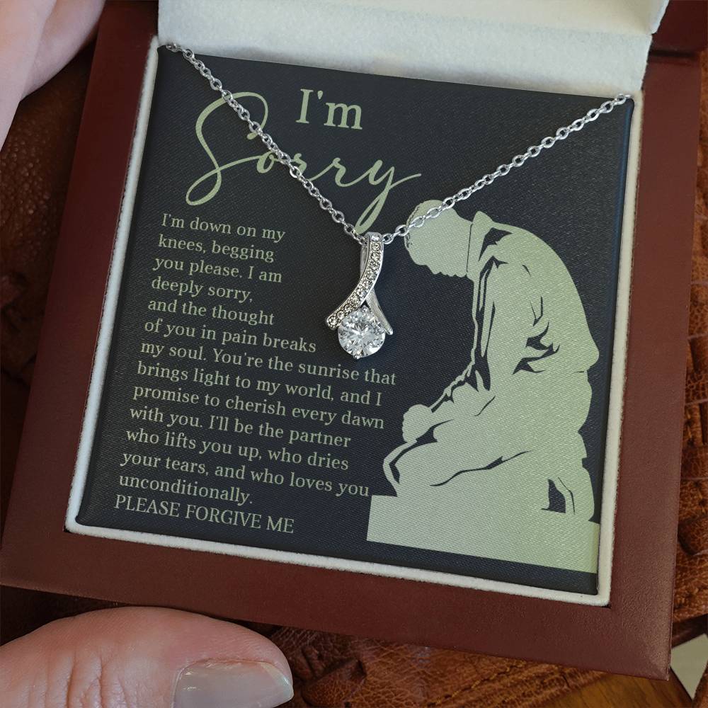 Sorry On My Knees Alluring Beauty Necklace