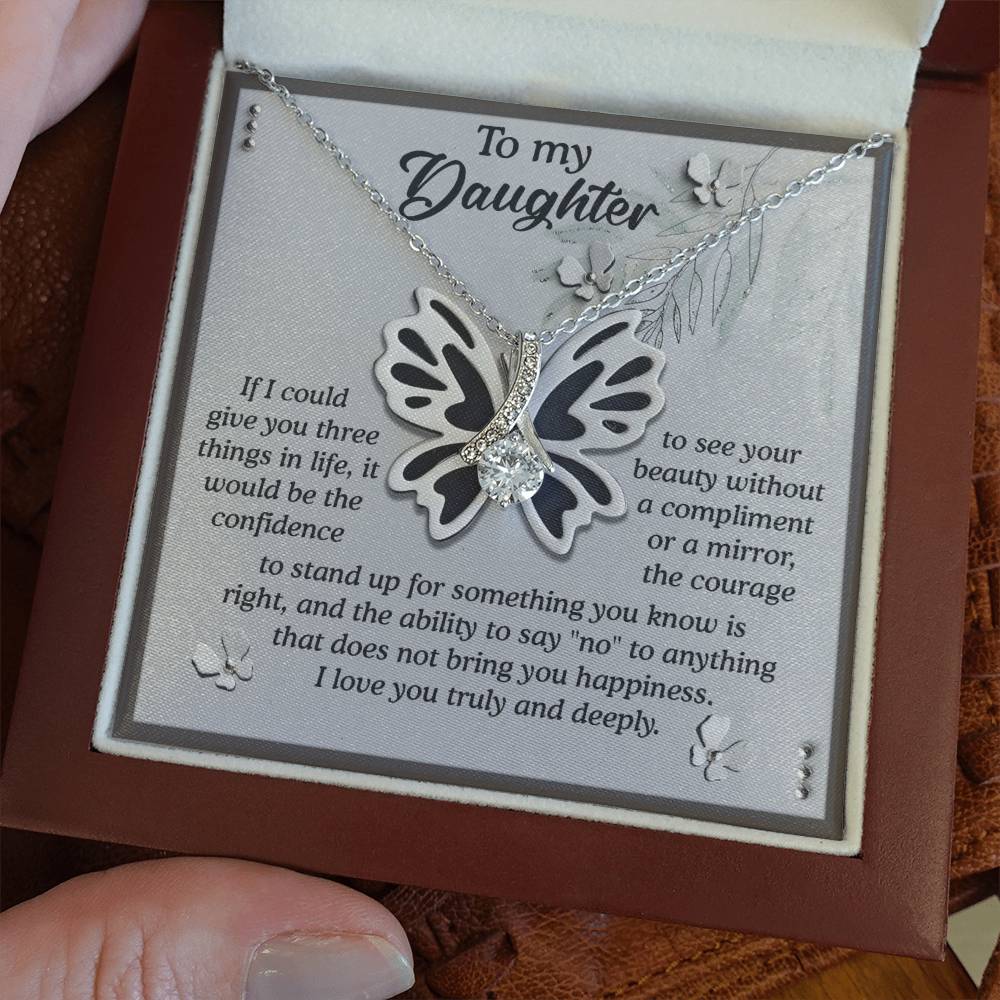 Daughter See Your Beauty Alluring Beauty Necklace