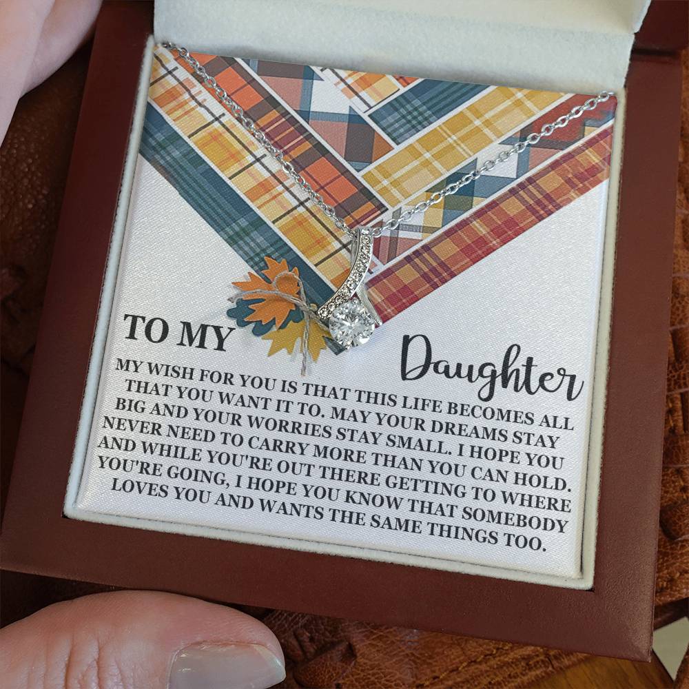Daughter The Same Things Alluring Beauty Necklace