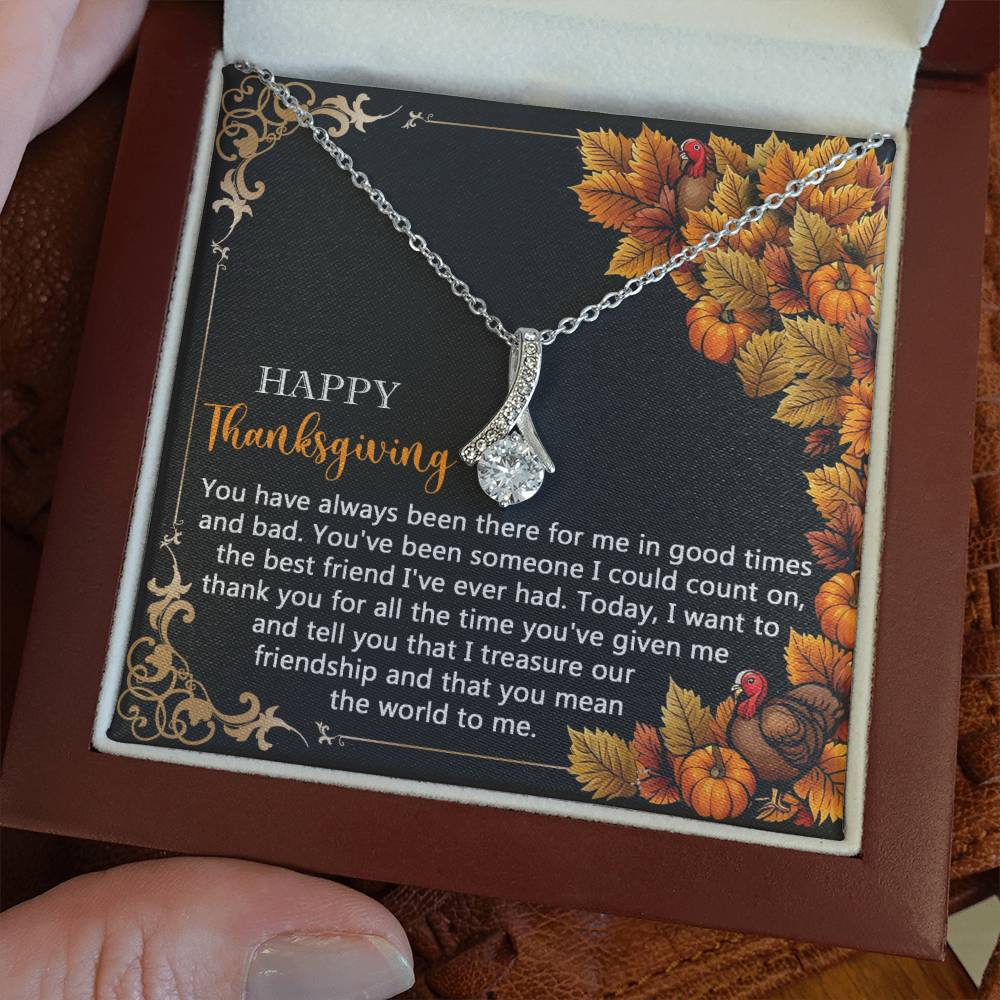 Thanksgiving Count On Alluring Beauty Necklace