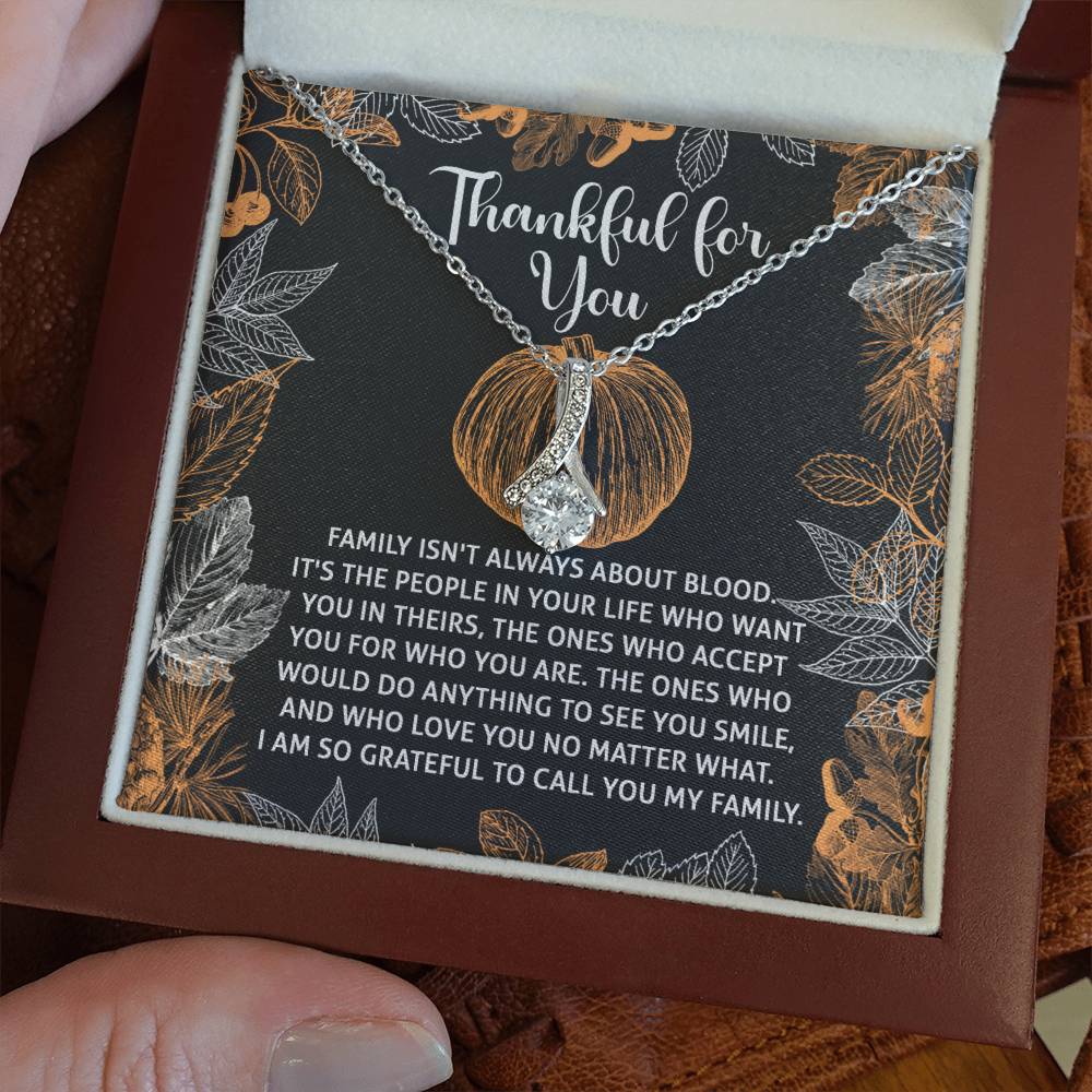 Thanksgiving To Call You Alluring Beauty Necklace