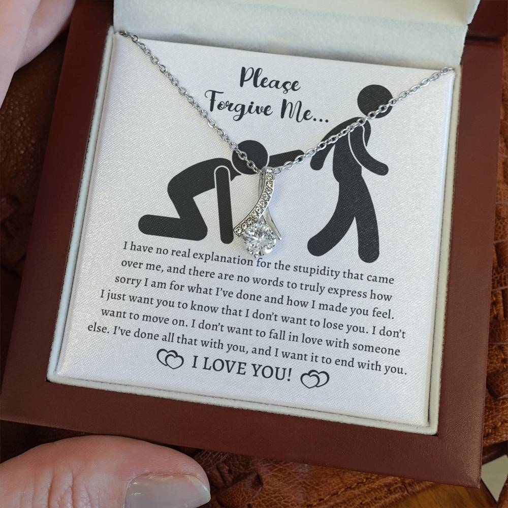 Sorry Made You Feel Alluring Beauty Necklace