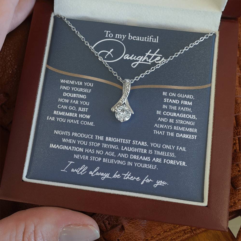 Daughter Brightest Stars Alluring Beauty Necklace
