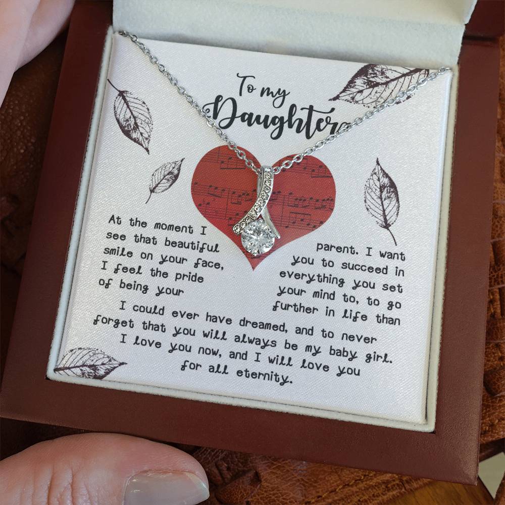 Daughter On Your Face Alluring Beauty Necklace