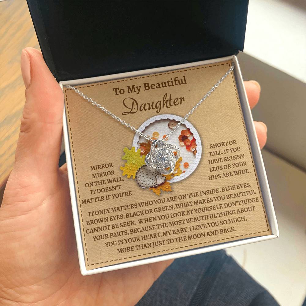 Daughter On The Wall Love Knot Necklace