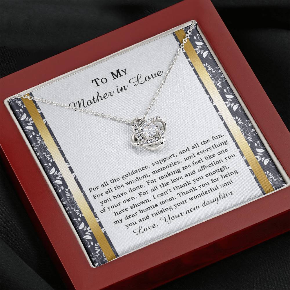 Mother-in-law Of Your Own Love Knot Necklace