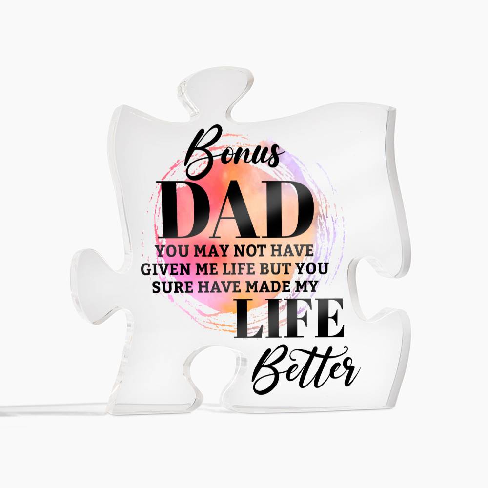 Bonus Dad Acrylic Puzzle