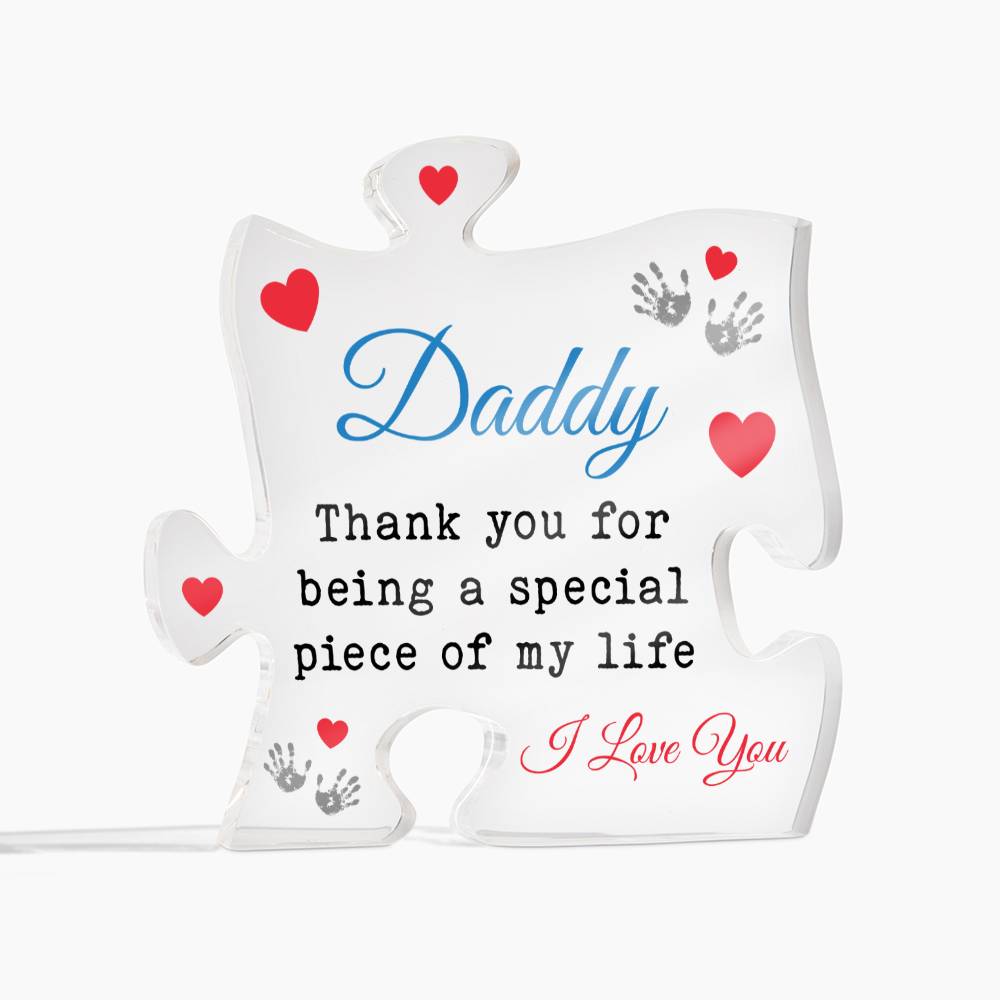 Daddy Special Peace Acrylic Puzzle