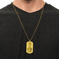 Ride or Die Engraved Dog Tag Necklace